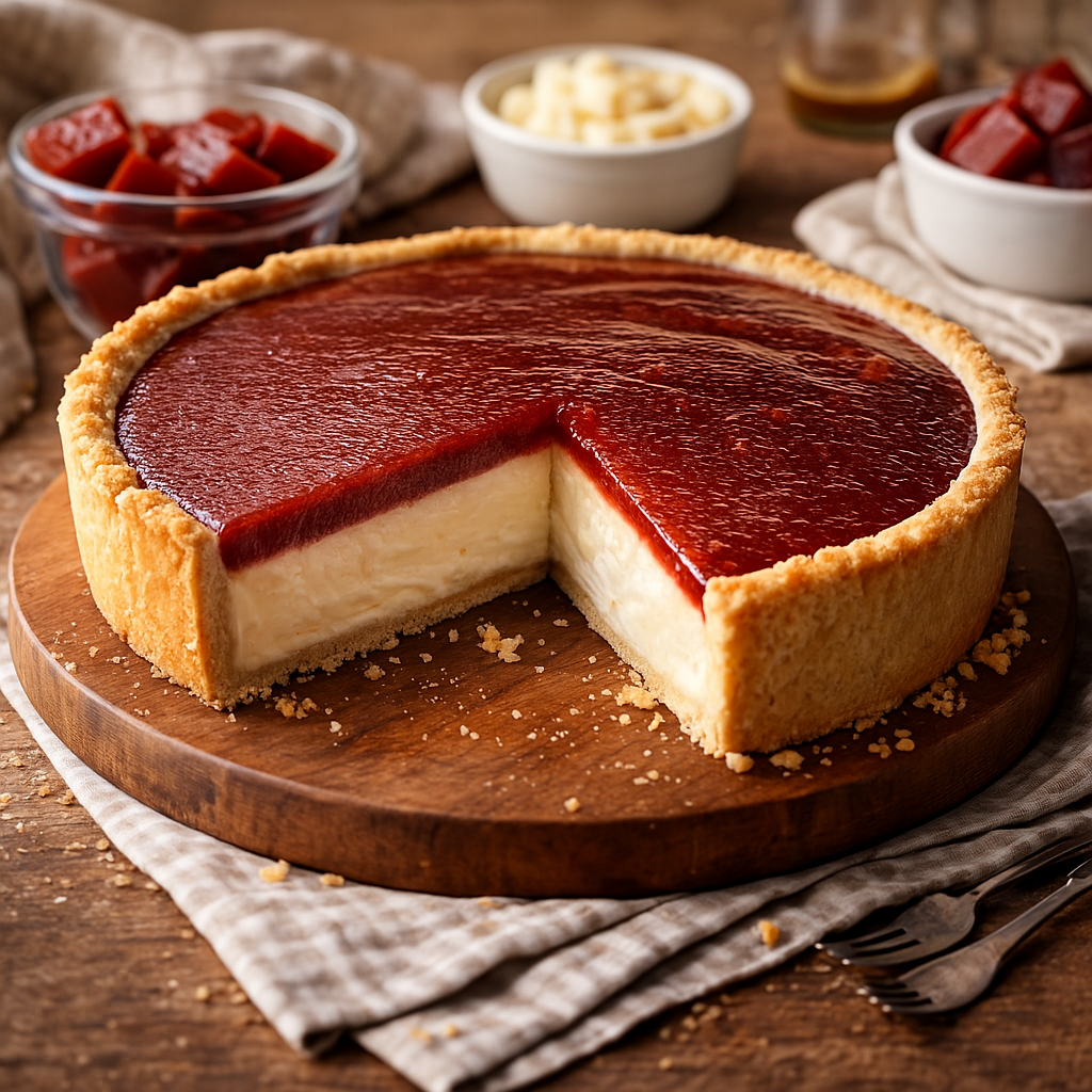 Torta Romeu e Julieta caseira